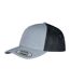 Casquette trucker adulte gris chiné/noir Flexfit