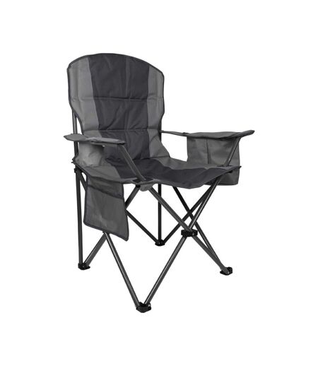Deluxe King Camping Chair One Size, One Size Grey Grey Mountain Warehouse