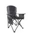 Deluxe King Camping Chair One Size, One Size Grey Grey Mountain Warehouse-1