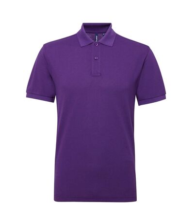 Asquith & Fox Mens Short Sleeve Performance Blend Polo Shirt (Purple) - UTRW5350