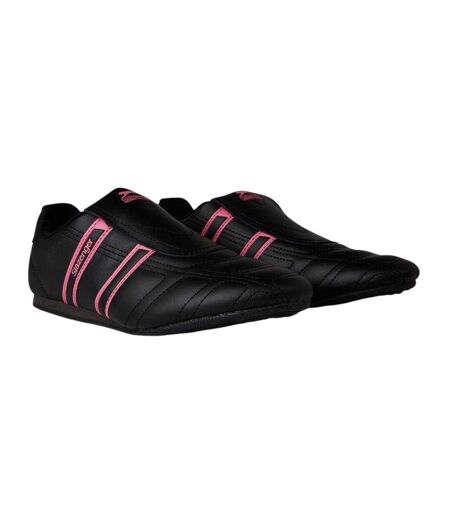 Baskets Warrior Femme Noir Rose Foncé Slazenger