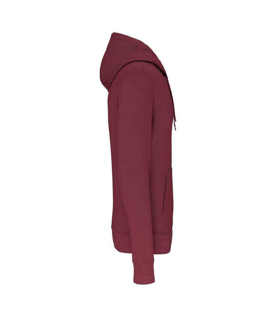 Mens eco friendly hoodie wine Kariban