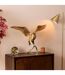 Statue Aigle en Métal Kadi 85cm Doré-5