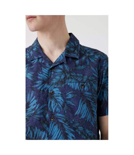 Chemise Homme Bleu Marine Mantaray