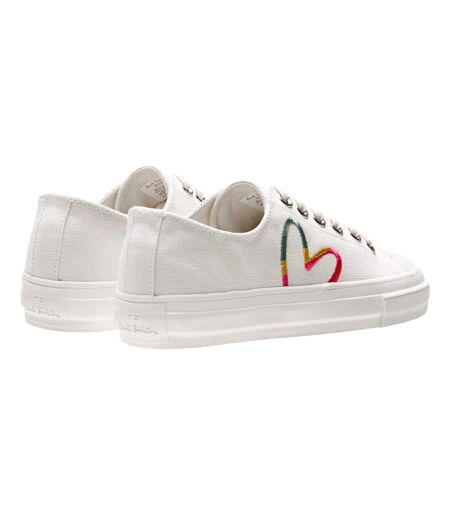 Baskets Motif/style Cœur Arc-en-ciel Femme Blanc Paul Smith