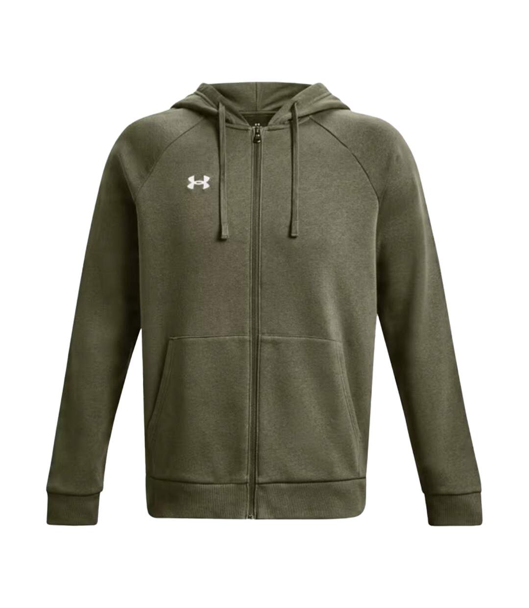 Veste À Capuche Sportstyle Rival Homme Vert Under Armour-2