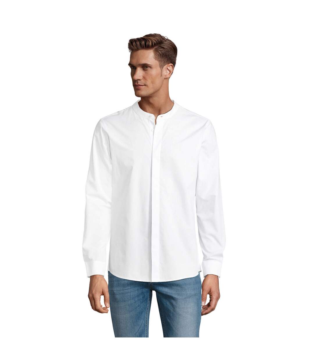 Chemise Bart Homme Blanc NEOBLU-2