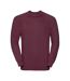Sweat Manches Raglan Homme Bordeaux Russell-2