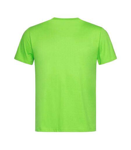 T-shirt Classique Homme Vert Clair Stedman
