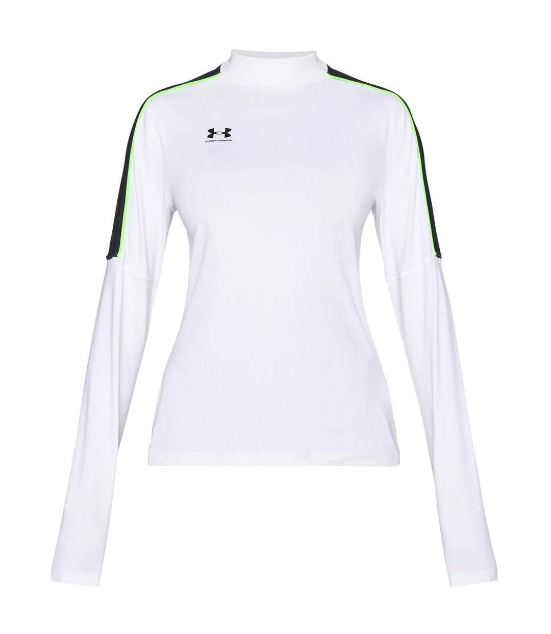 Haut Thermique Challenger Femme Blanc Noir Under Armour-2