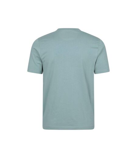 Mens brighton short-sleeved t-shirt pale green Mountain Warehouse