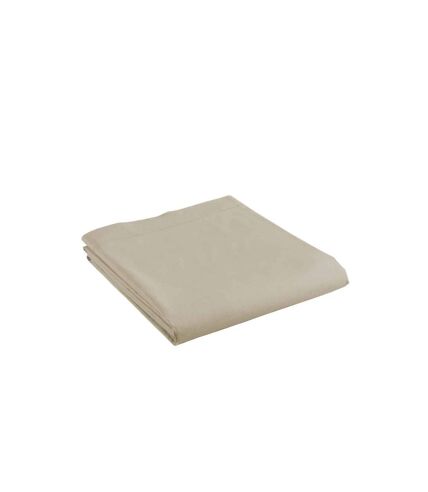 Drap Plat en Coton Biolina 240x300cm Taupe