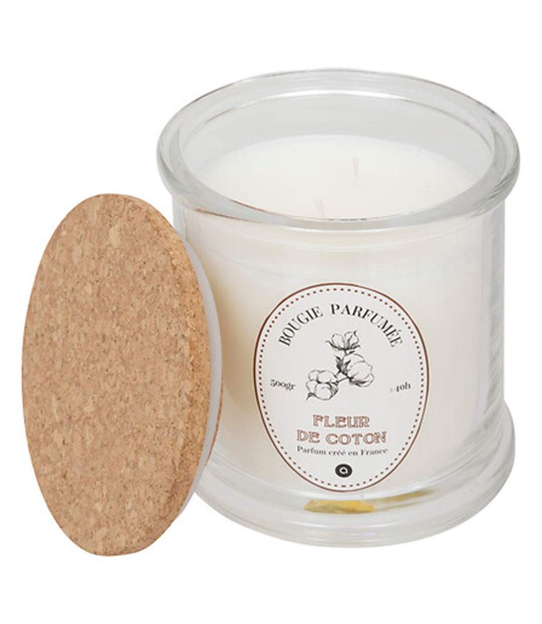 Bougie Parfumée Hapo 500g Fleur de Coton-3