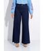 Jean large 5 poches taille haute-1