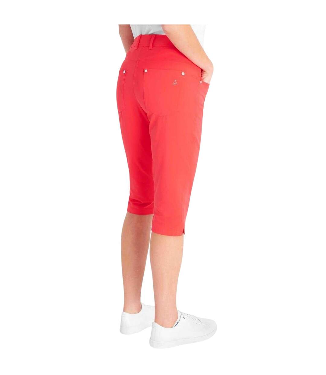 Pantalon De Golf Femme Rouge Coquelicot Calvin Klein-3