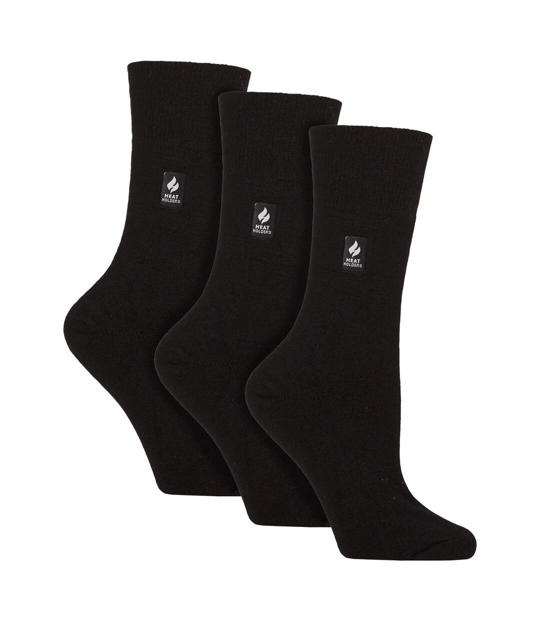 3 Pack Ladies Thermal Socks Warm Winter Crew Socks with Brushed Inner-1