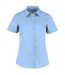 Kustom Kit Womens/Ladies Short Sleeve Poplin Shirt (Light Blue) - UTRW6162
