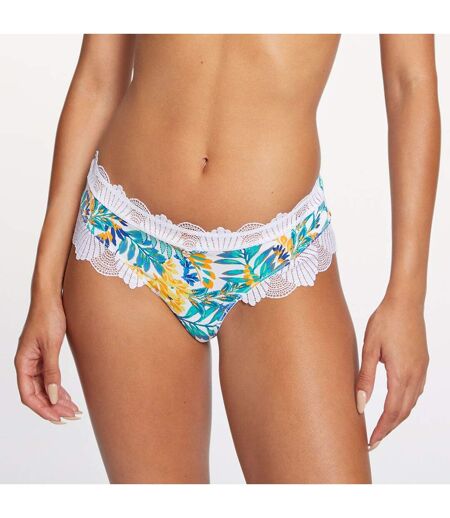 Shorty tanga blanc Zoe