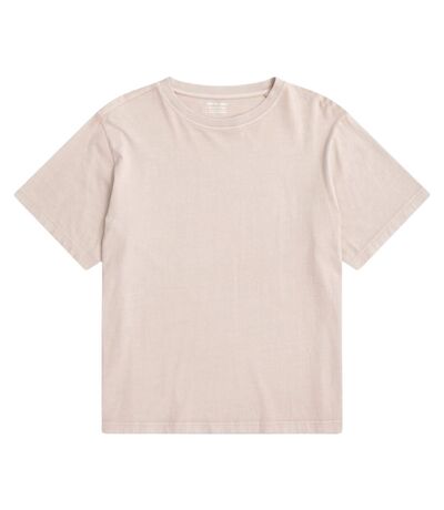 Womens/ladies grace oversized t-shirt beige Animal