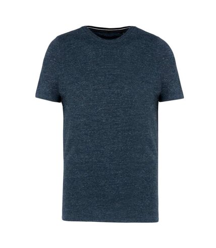 Kariban Vintage Mens Short Sleeve T-Shirt (Night Blue Heather) - UTPC3765