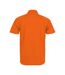 Spiro Impact Mens Performance Aircool Polo T-Shirt (Floro Orange)