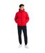 Mens Heavyweight Quilted Puffer Jacket Red Lacoste-1
