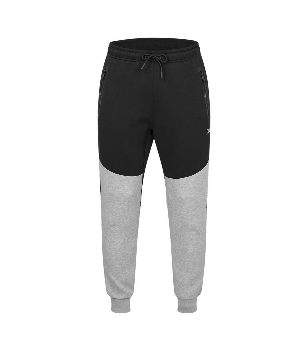 Mens Athletic Jogging Bottoms Grey Heather Everlast-2