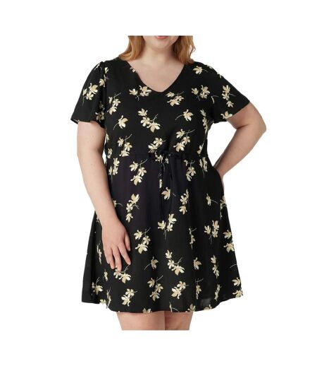 Robe Noir à Motifs Femme Vero Moda Curve Easy S - 44