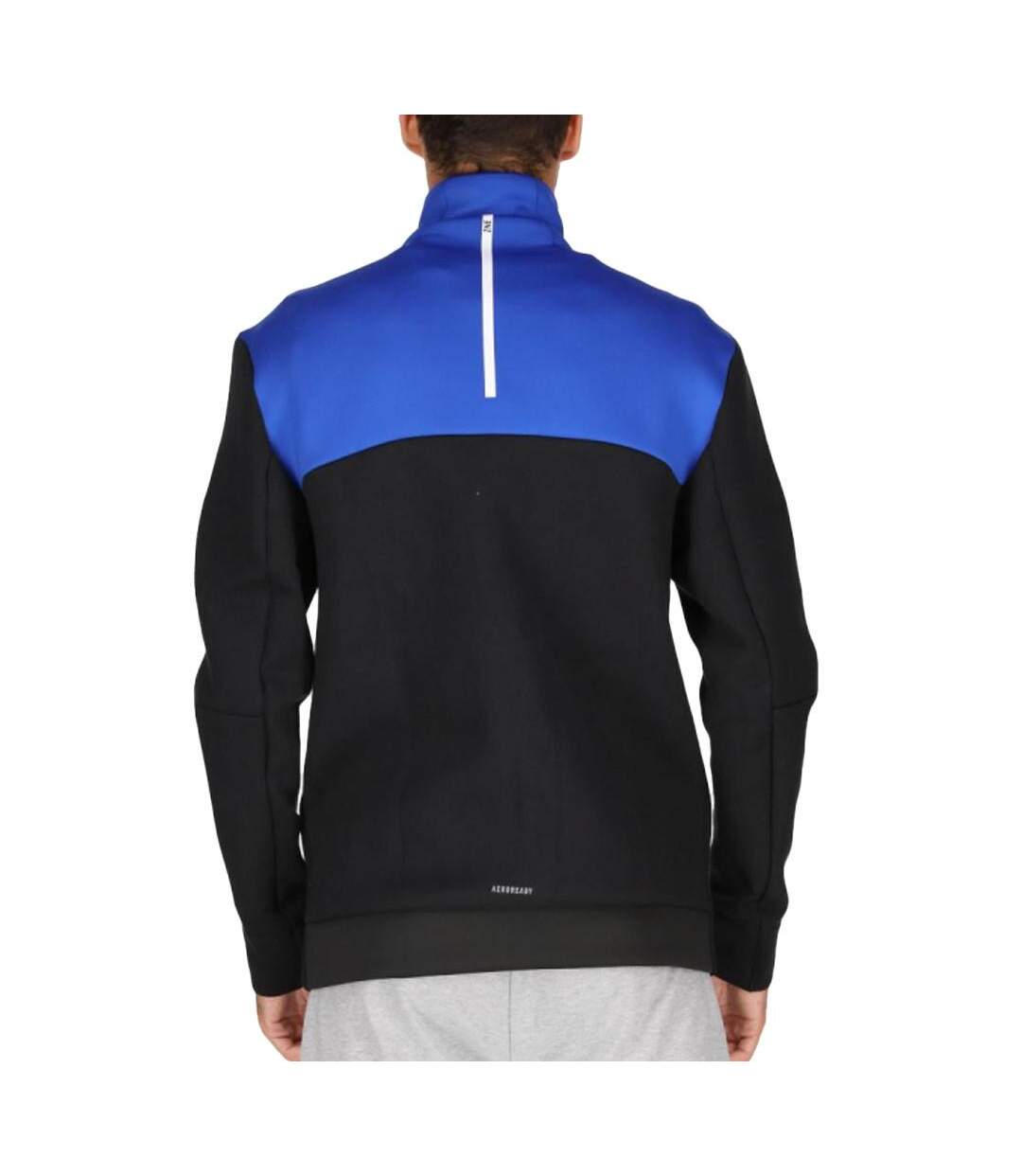 Veste de survêtement Noir/Bleu Homme Adidas M Zne Tracktop - L-2