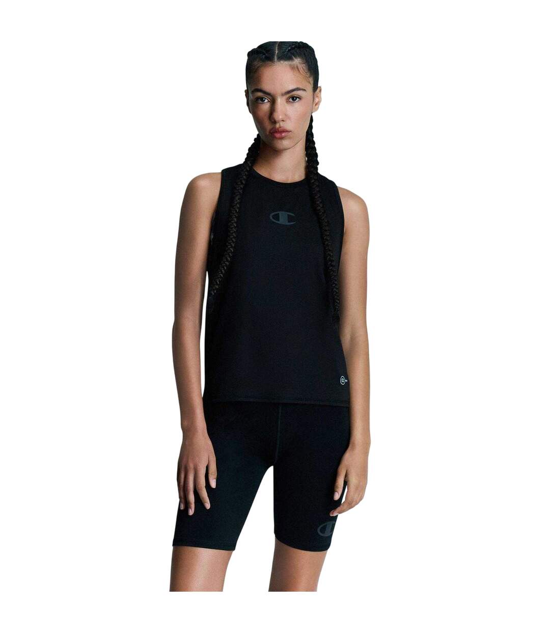 Haut Sans Manches Femme Noir Champion-4