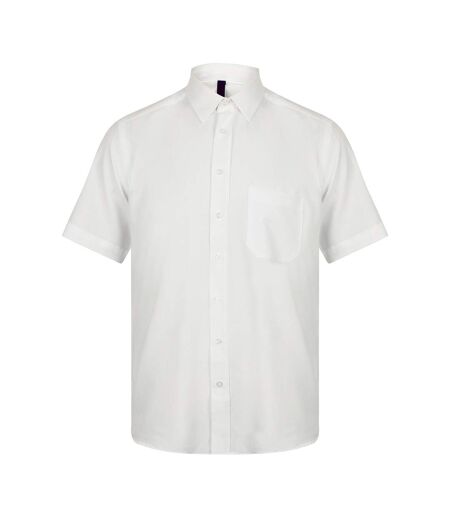 Chemise homme blanc Henbury