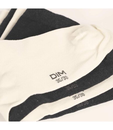 Lot de 2 Paires de Mi-Chaussettes Basique Coton