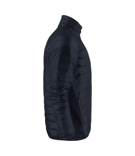 Doudoune Matelassée Expedition Homme Bleu Marine Foncé Printer