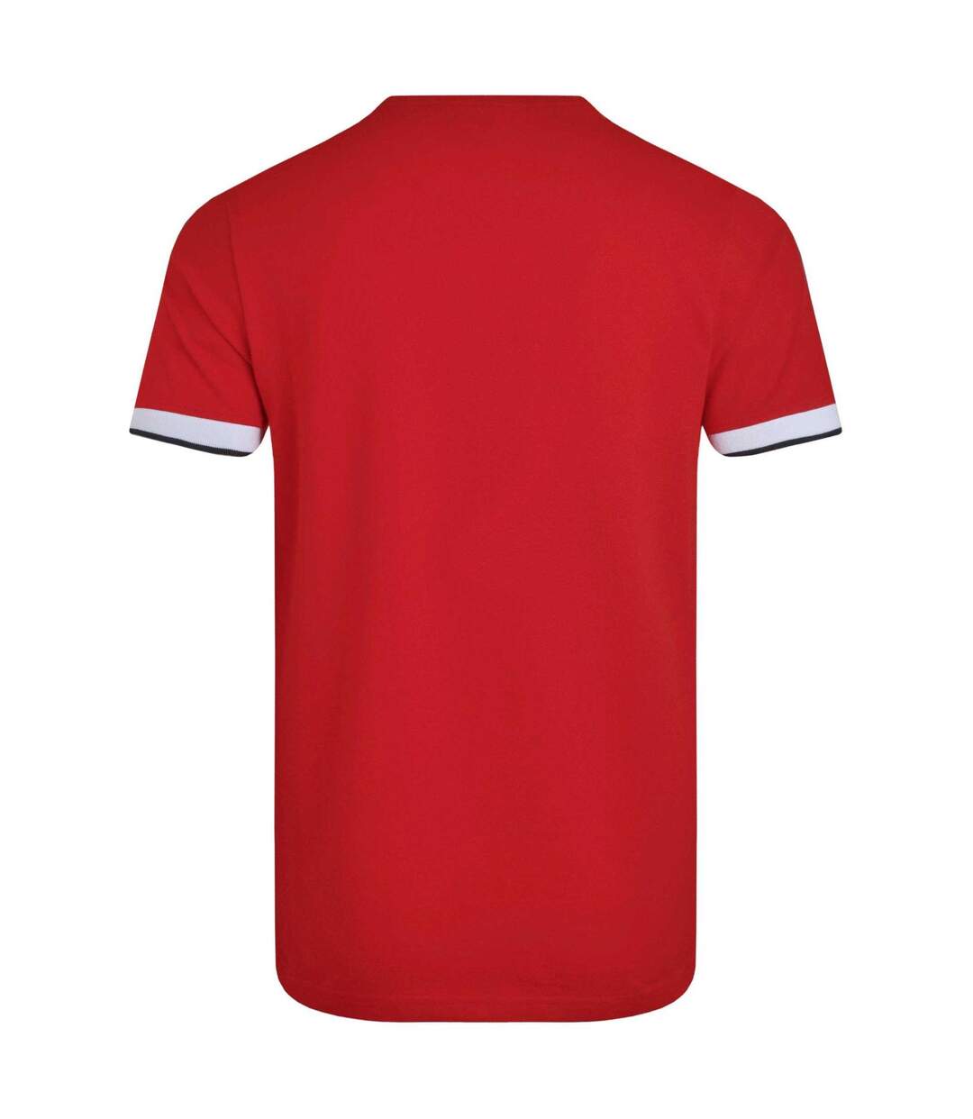 Mens danville pique t-shirt retro red Weird Fish-2