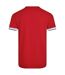 Mens danville pique t-shirt retro red Weird Fish-2