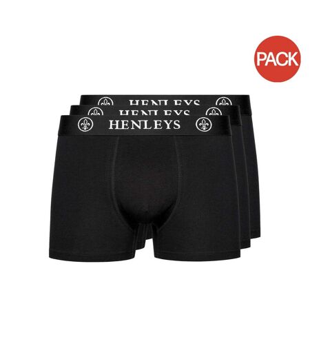 Boxers mcblacken homme noir Henleys