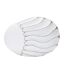 Vase Design en Relief Lines 34cm Blanc-1