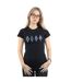 Disney T-shirt en coton Femme/Femme Frozen 2 Elements Symbols (Noir) - UTBI21654-2