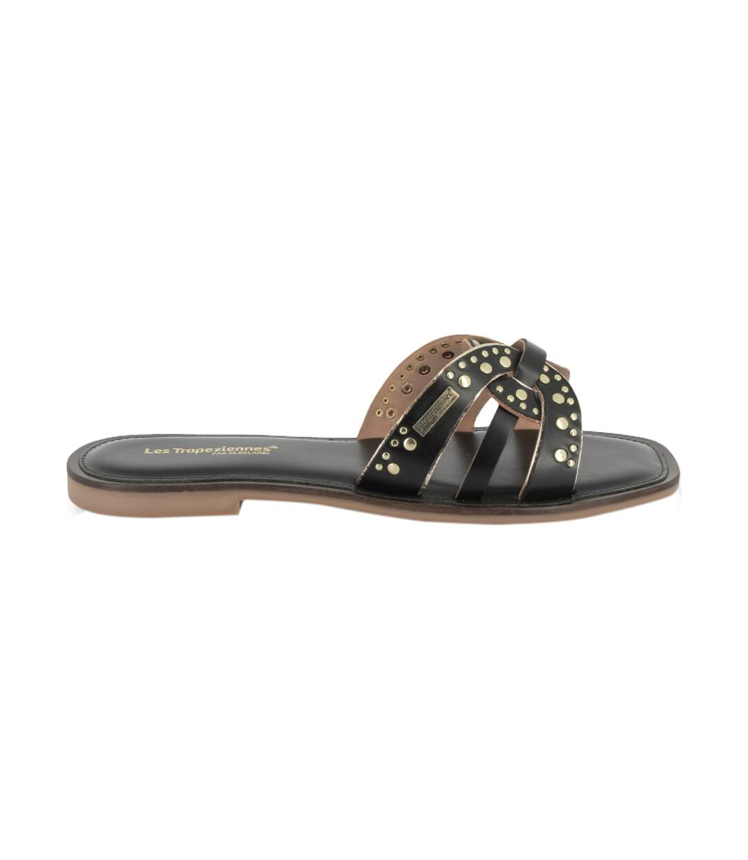 Sandale Plate Cuir Les Tropeziennes Hamity-2