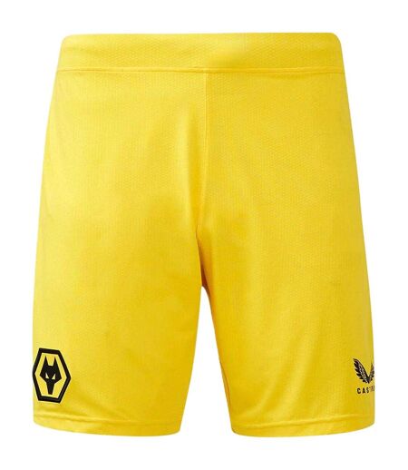 Short De Gardien De But Motif/style Loups Homme Jaune Vif Castore