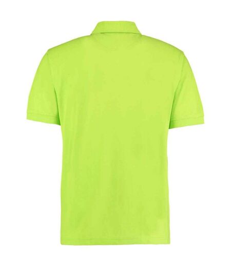 Polo klassic homme vert citron Kustom Kit