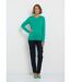 Pull manches longues maille fine jauge-3