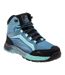 Bottines De Marche Embawa Femme Bleu Marine Clair Turquoise Vif Noir Elbrus-1