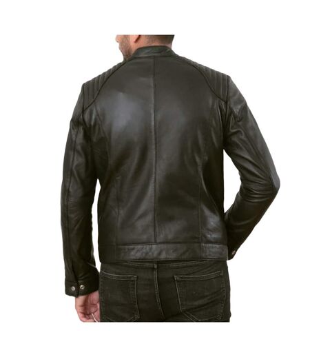 Blouson cuir Noir Homme Schott Biker Leather