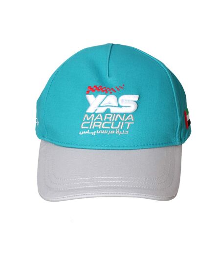 Hackett Adults Unisex Yas Marina Circuit Baseball Cap (Teal) - UTUT646