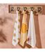 Lot de 3 Torchons de Cuisine Solaris 45x70cm Ocre-5