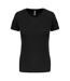 Womens/ladies Performance T-shirt Black Proact-1