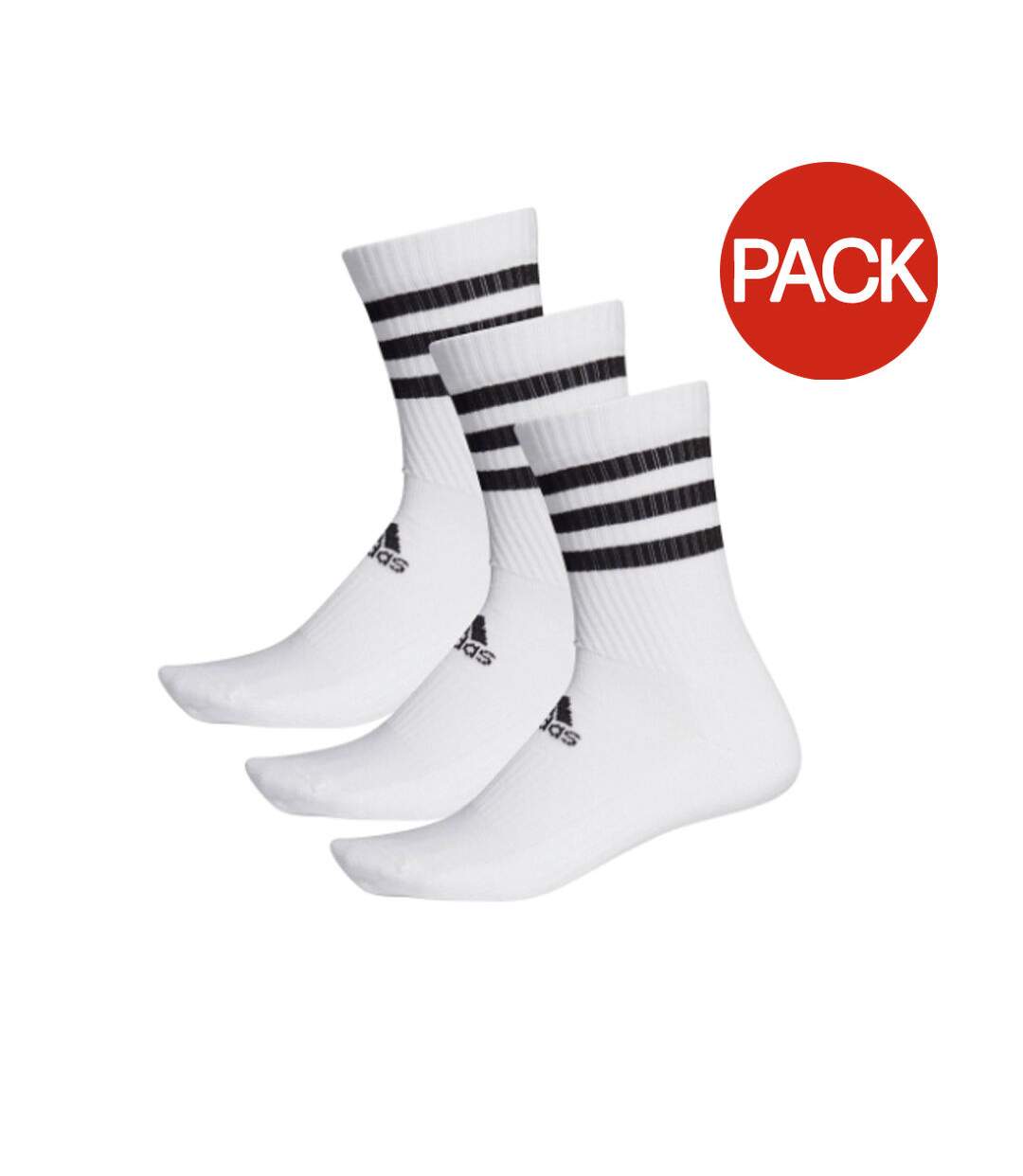 Chaussettes adulte blanc Adidas-1