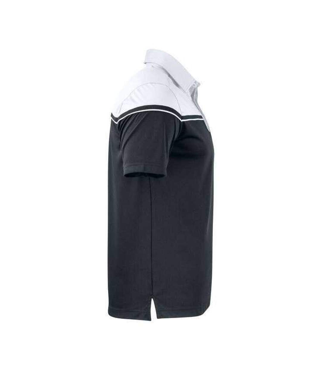 Polo Motif/style Blocs De Couleurs Seabeck Homme Noir Blanc Cutter & Buck-4