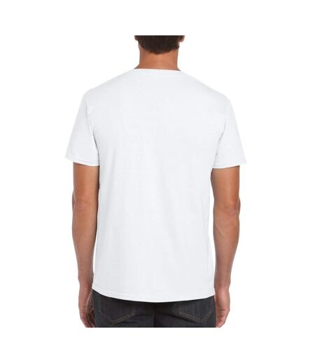 T-shirt manches courtes homme blanc Gildan